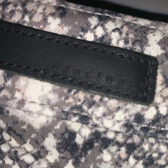 SANCTUARY snake print ankle skinny  jeans - Picture 3 of 7